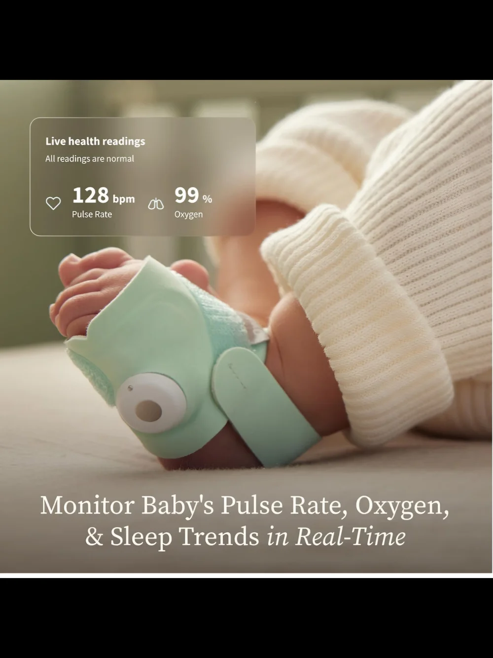Owlet Dream/Smart Sock Baby Monitor - Mint